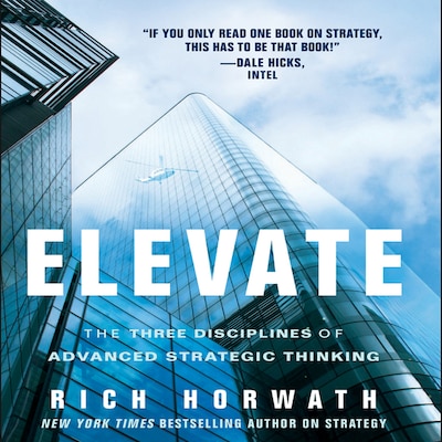 Elevate – omslag til lydbogen af Rich Horwath