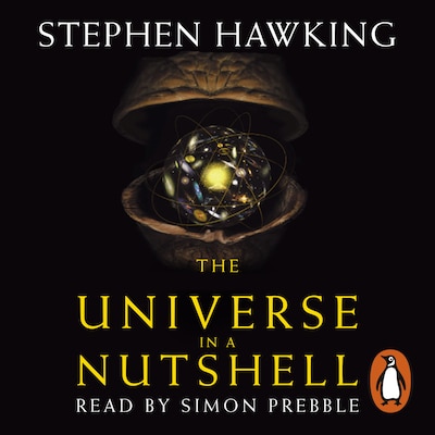 Universe In A Nutshell – omslag til lydbogen af Stephen Hawking