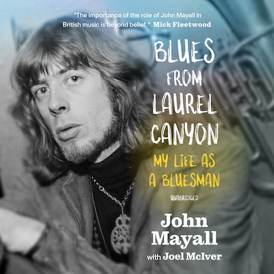 Blues from Laurel Canyon – omslag til lydbogen af John Mayall