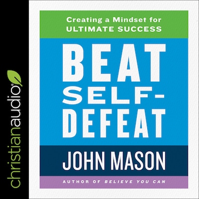 Beat Self-Defeat – omslag til lydbogen af John Mason
