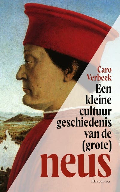 Een kleine cultuurgeschiedenis van de (grote) neus – omslag van het luisterboek van Caro Verbeek