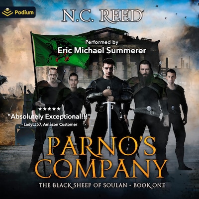Parno's Company – omslag til lydbogen af N.C. Reed