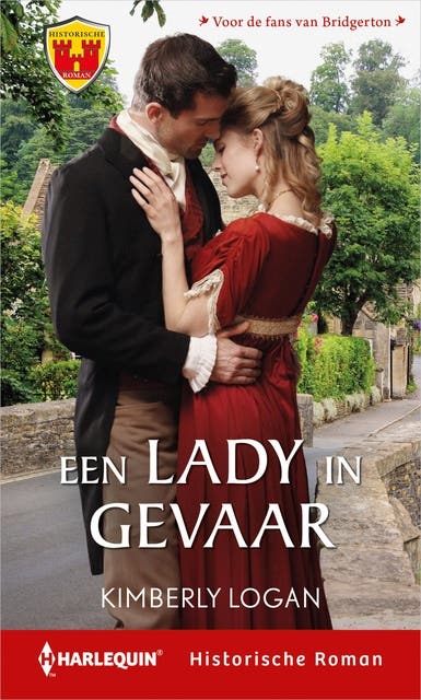 Een lady in gevaar – omslag van het luisterboek van Kimberly Logan