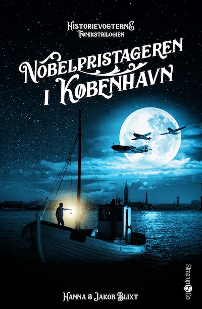 Nobelpristageren i København – omslag til lydbogen af Hanna Blixt, Jakob Blixt