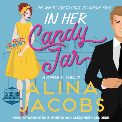 In Her Candy Jar – omslag til lydbogen af Alina Jacobs
