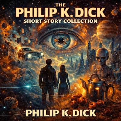 The Philip K. Dick Short Story Collection – omslag til lydbogen af Philip K. Dick