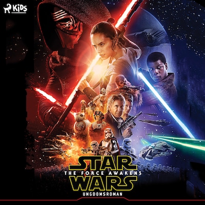 Star Wars – The Force Awakens Ungdomsroman – omslag til lydbogen af Star Wars