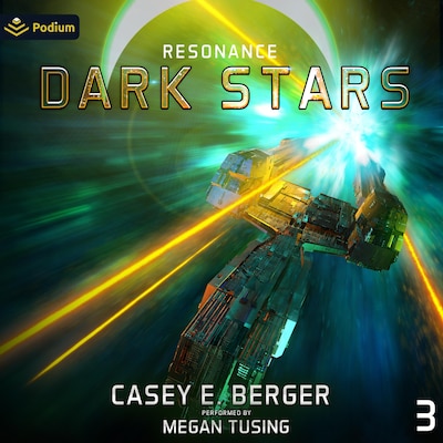 Dark Stars – omslag til lydbogen af Casey E. Berger