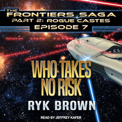 Who Takes No Risk – omslag til lydbogen af Ryk Brown