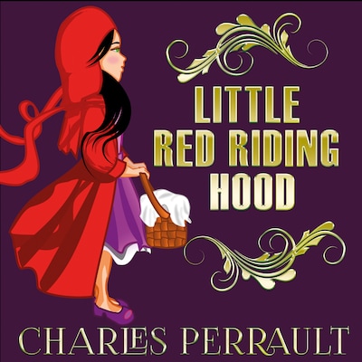 Little Red Riding Hood – omslag til lydbogen af Charles Perrault
