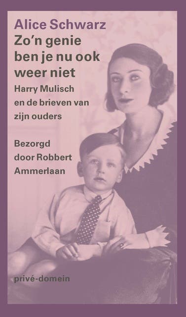 Zo'n genie ben je nu ook weer niet: Harry Mulisch en de brieven van zijn ouders – omslag van het luisterboek van Alice Schwarz