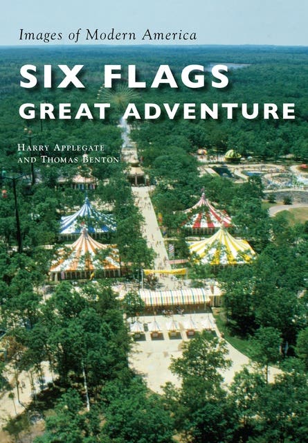 Six Flags Great Adventure – omslag til lydbogen af Thomas Benton, Harry Applegate