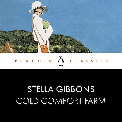 Cold Comfort Farm – omslag til lydbogen af Stella Gibbons