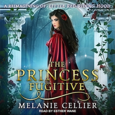 The Princess Fugitive – omslag til lydbogen af Melanie Cellier