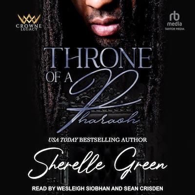 Throne of a Pharaoh – omslag til lydbogen af Sherelle Green