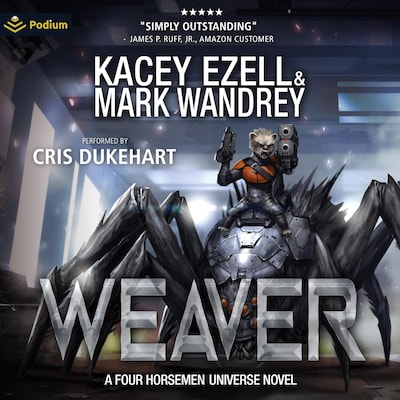Weaver – omslag til lydbogen af Kacey Ezell, Mark Wandrey