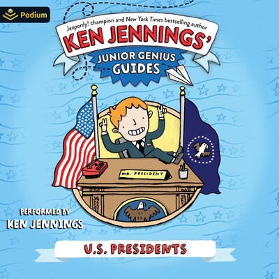 U.S. Presidents – omslag til lydbogen af Ken Jennings