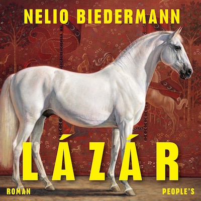Lázár – omslag til lydbogen af Nelio Biedermann
