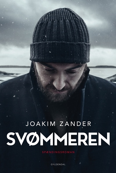 Svømmeren – omslag til lydbogen af Joakim Zander