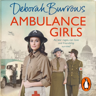 Ambulance Girls – omslag til lydbogen af Deborah Burrows