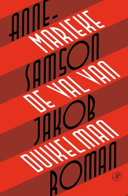 De val van Jakob Duikelman: roman – omslag van het luisterboek van Annemarieke Samson