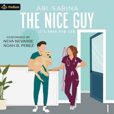 The Nice Guy – omslag til lydbogen af Abi Sabina