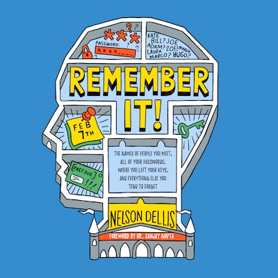 Remember It! – omslag til lydbogen af Nelson Dellis