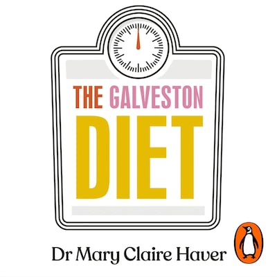 The Galveston Diet – omslag til lydbogen af Mary Claire Haver