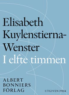 I elfte timmen – omslag till ljudboken av Elisabeth Kuylenstierna-Wenster