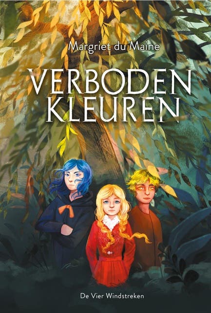 Verboden Kleuren – omslag van het luisterboek van Margriet Du Maine
