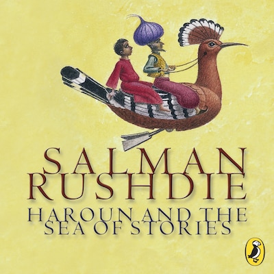 Haroun and the Sea of Stories – omslag til lydbogen af Salman Rushdie