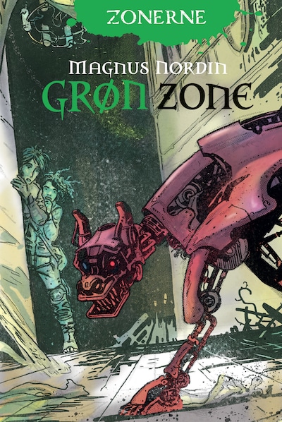 Zonerne (2) Grøn Zone – omslag til lydbogen af Magnus Nordin