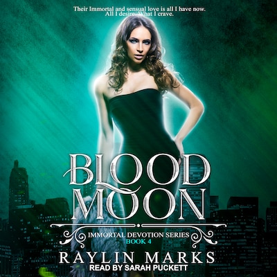 Blood Moon – omslag til lydbogen af Raylin Marks