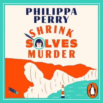 Shrink Solves Murder – omslag til lydbogen af Philippa Perry