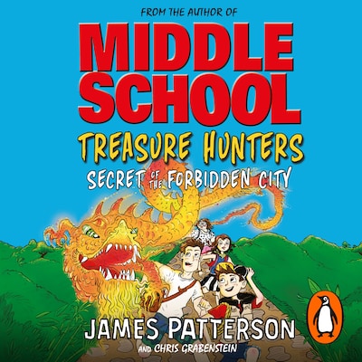 Treasure Hunters: Secret of the Forbidden City – omslag til lydbogen af James Patterson