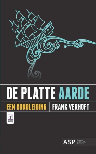 De platte aarde: Een rondleiding – omslag van het luisterboek van Frank Verhoft