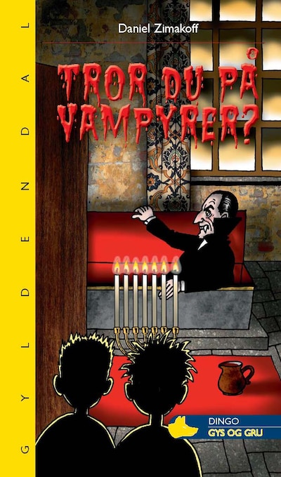 Tror du på vampyrer? – omslag til lydbogen af Daniel Zimakoff