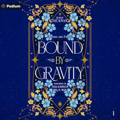 Bound by Gravity – omslag til lydbogen af Jenny Hickman