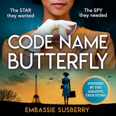 Code Name Butterfly – omslag til lydbogen af Embassie Susberry