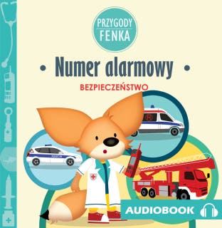 Przygody Fenka. Numer alarmowy – okładka audiobooka, autor Magdalena Gruca