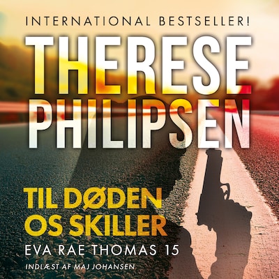 Til døden os skiller - 15 – omslag til lydbogen af Therese Philipsen