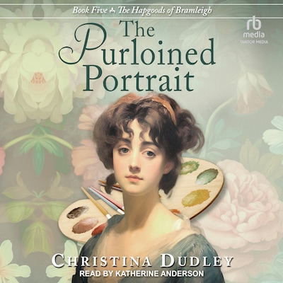 The Purloined Portrait – omslag til lydbogen af Christina Dudley