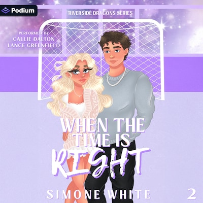 When the Time Is Right – omslag til lydbogen af Simone White