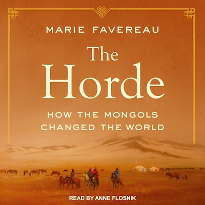 The Horde – omslag til lydbogen af Marie Favereau