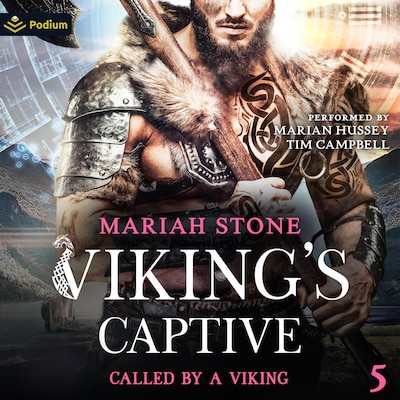 Viking's Captive – omslag til lydbogen af Mariah Stone