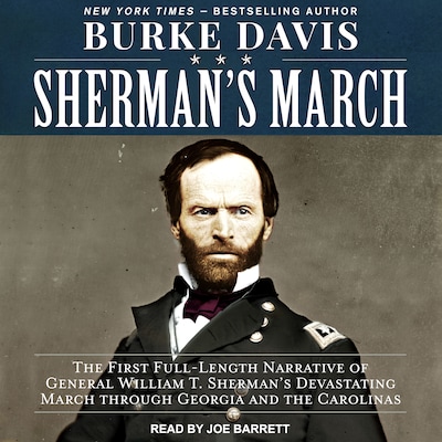 Sherman's March – omslag til lydbogen af Burke Davis