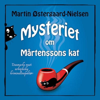 Mysteriet om Mårtenssons kat – omslag til lydbogen af Martin Østergaard-Nielsen