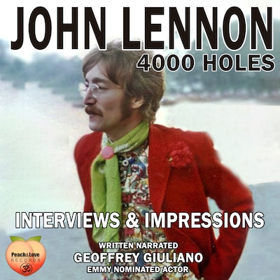 John Lennon 4000 Holes – omslag til lydbogen af Geoffrey Giuliano