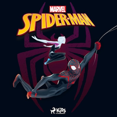 Marvel Spiderman – omslag til lydbogen af Marvel