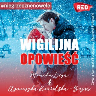 Wigilijna opowieść – okładka audiobooka, autor Agnieszka Kowalska-Bojar, Monika Liga
